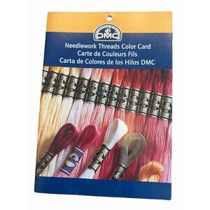 DMC Creative World Embroidery Floss Color Card Chart 2008 Needlework Guide